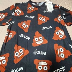 Emoji the iconic brand boo boo T-shirt, Japanese size LL